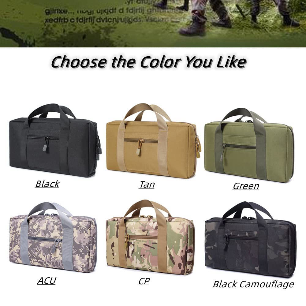 Edc Carry Handgun - Tactical Pistol Range Bag Gun Case