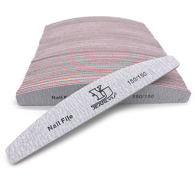 Nail File Titanium - 50 pcs/lot Professional Nail File Buffer