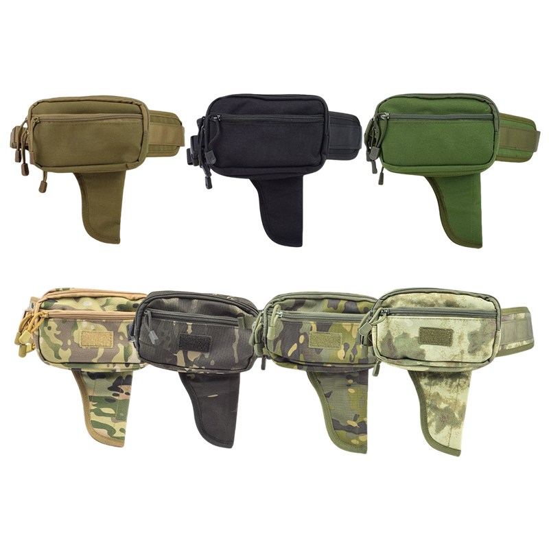 Edc Carry Fanny Pack - Multifunctional Waist Bag Nylon Concealed Carry