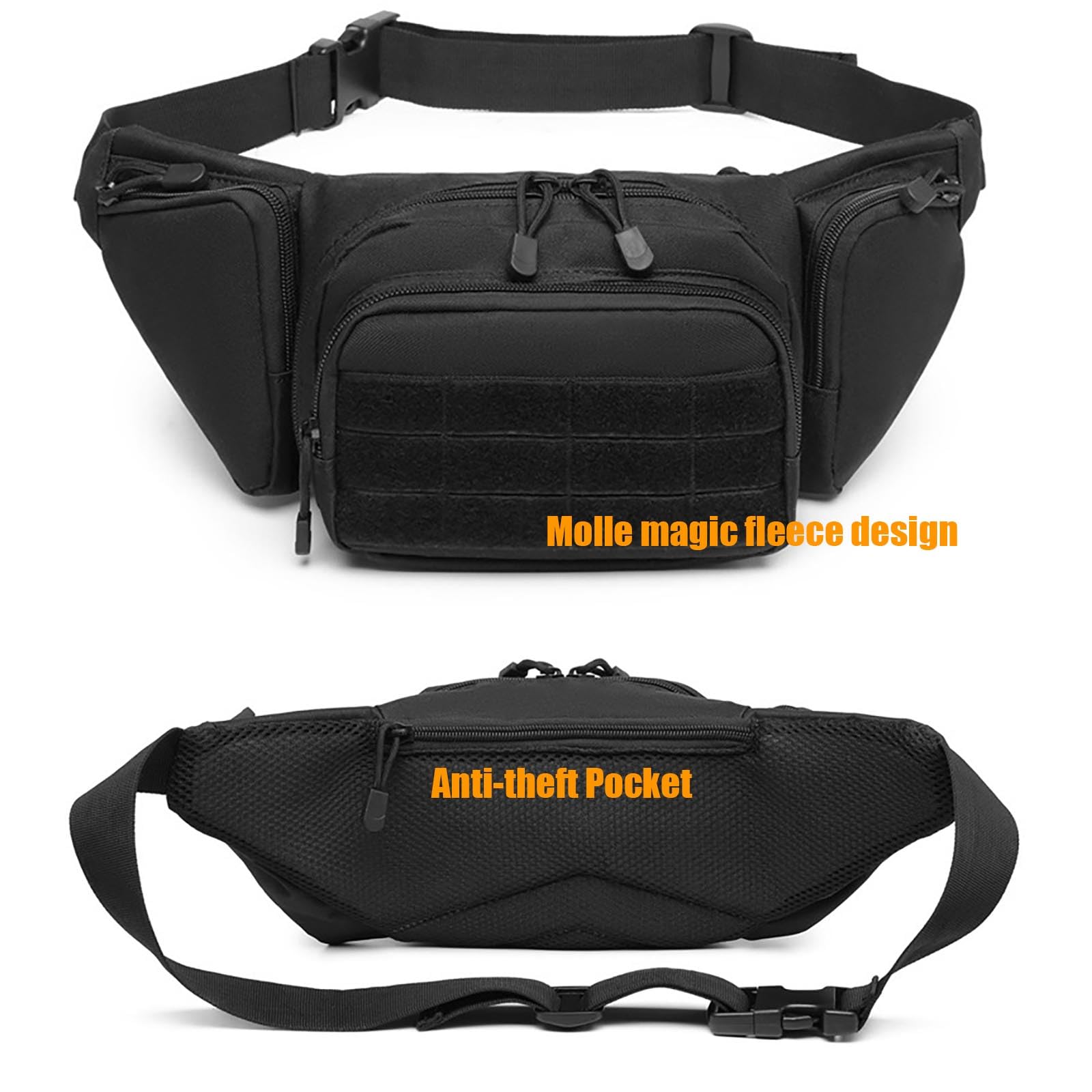 Waterproof Tactical Fanny Pack - Edc Carry Fanny Pack recension och pris
