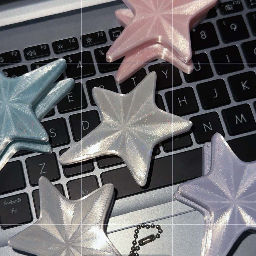 3D Star Cable Winder, Y2K Cute - Cable Winder Keychain recension och pris