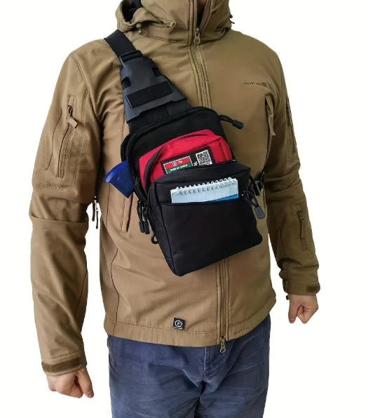 Tactical Concealed Carry Sling - Edc Carry Fanny Pack recension och pris