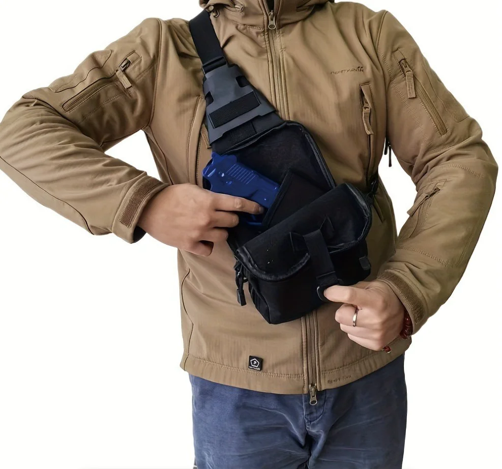 Tactical Concealed Carry Sling - Edc Carry Fanny Pack recension och pris