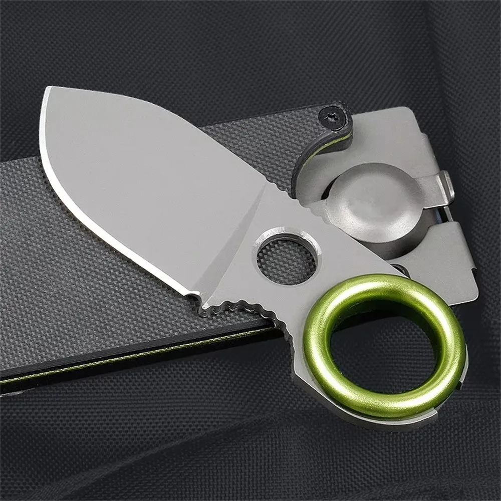 Mini EDC Ring Fixed Blade Knif - Edc Pocket Carry Fixed Blade recension och pris