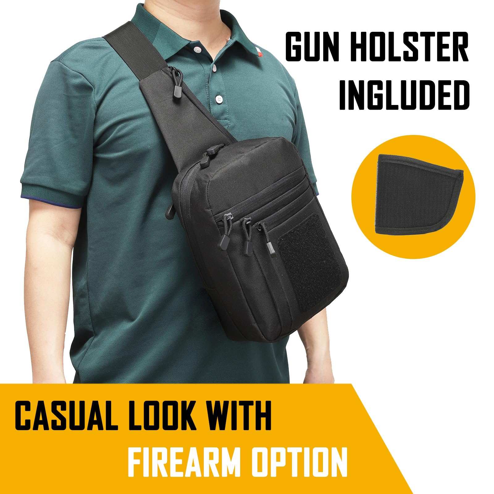 Concealed Carry Crossbody Bag  - Edc Carry Handgun recension och pris