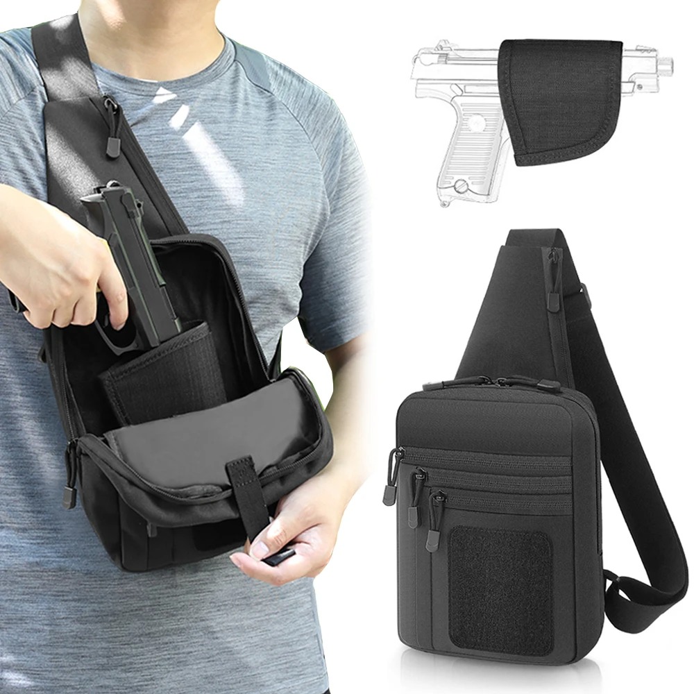 Tactical Pistol Gun Bag Concea - Edc Carry Handgun recension och pris