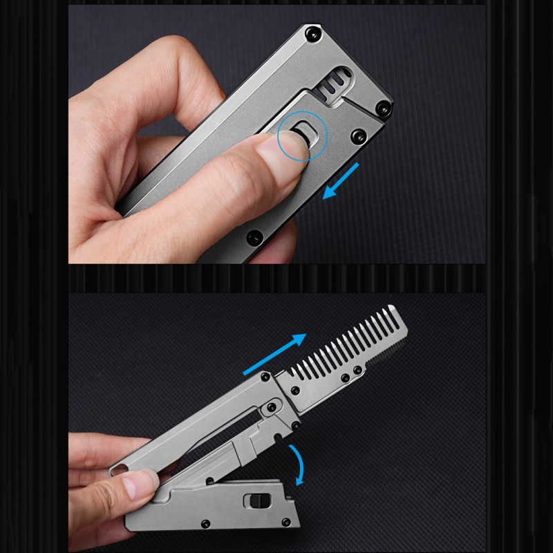 Titanium Alloy Folding Comb Re - Comb Pocket Titanium recension och pris