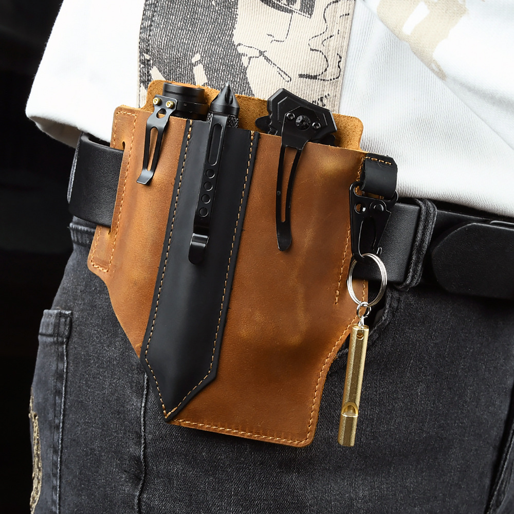 Men Travel Tactical Waist Bag  - Edc Carry Fanny Pack recension och pris