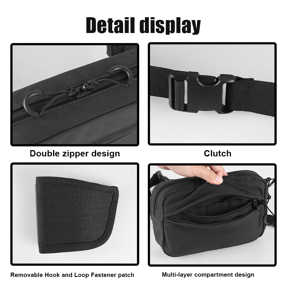 Tactical Crossbody Bag Pistol  - Edc Carry Fanny Pack recension och pris