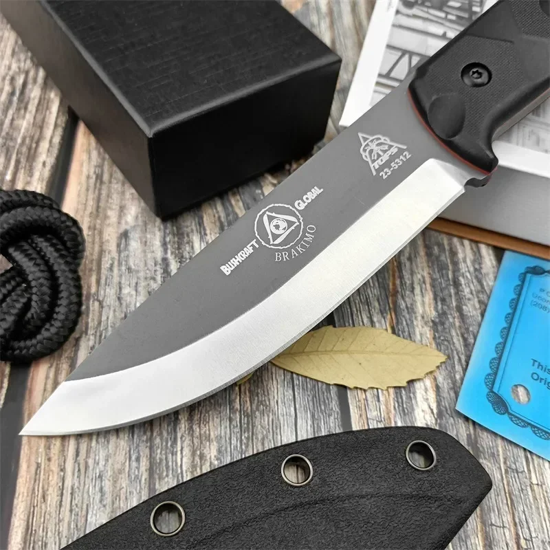 Portable D2 Steel Fixed Blade  - Edc Every Day Carry おもちゃ recension och pris