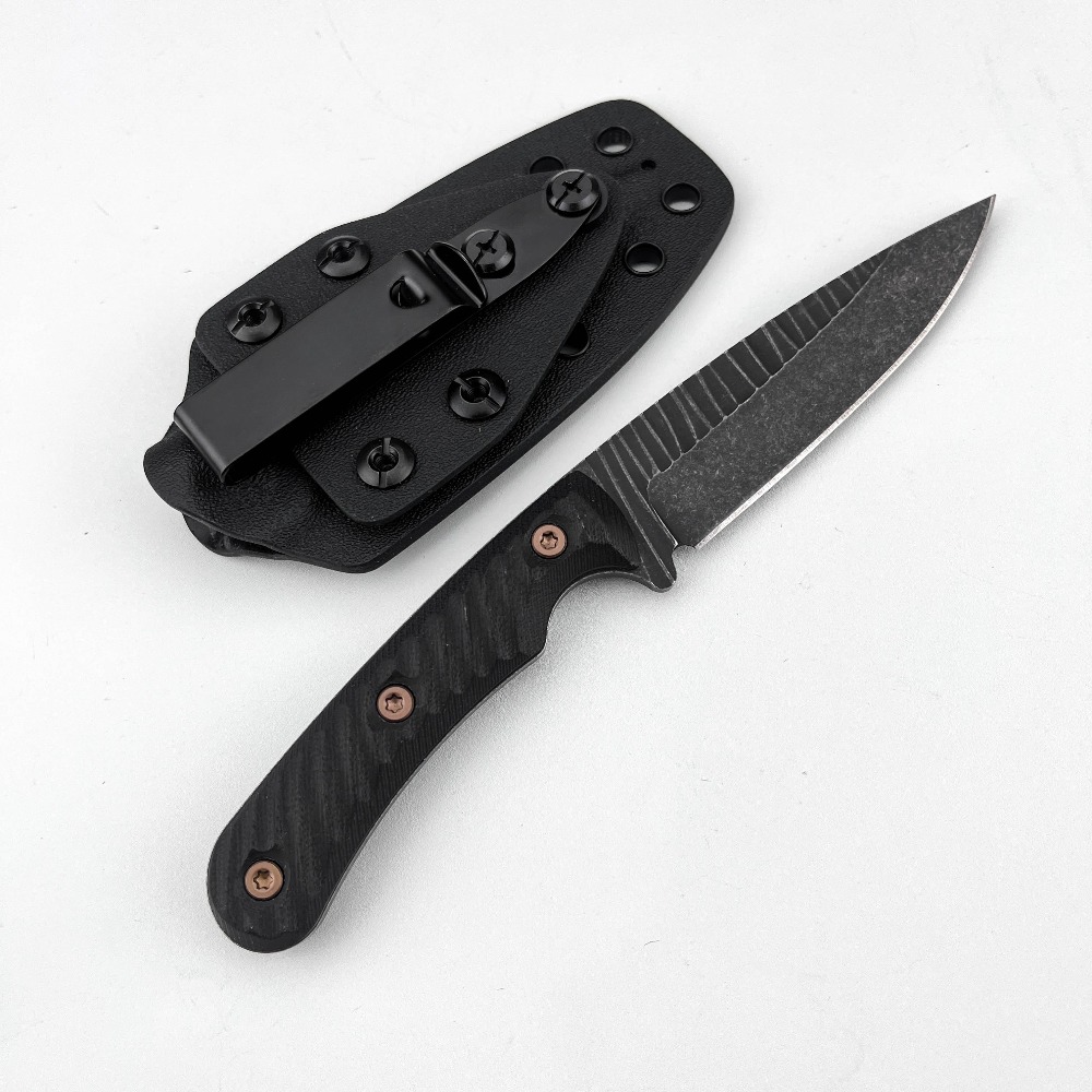 Full Tang Bushcraft Knife D2 B - Edc Concealed Carry Knife recension och pris