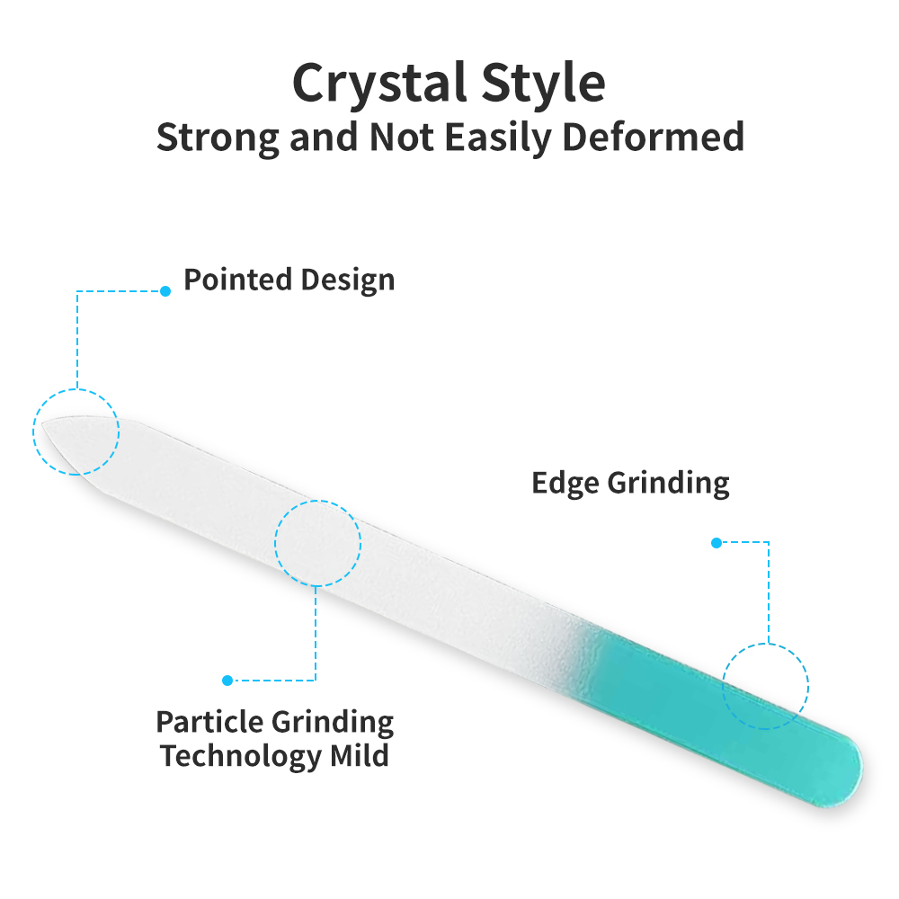 1PC Crystal Glass Nail File fo - Nail File Titanium recension och pris