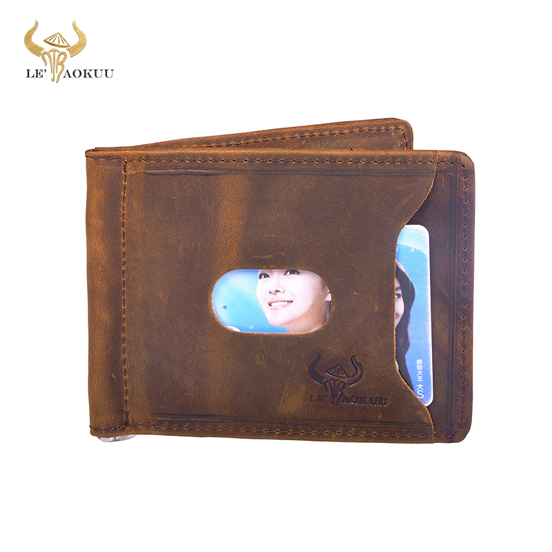Quality Leather Men Magnetic M - Money Clip Magnetic recension och pris