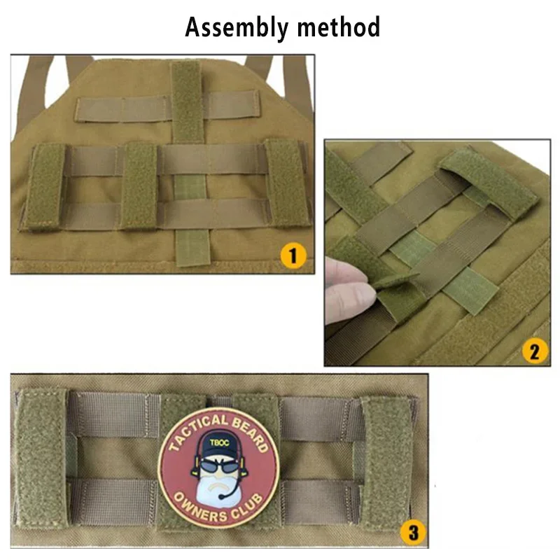 4PCS Molle Strip Adapter Vest  - Edc Carry Card recension och pris