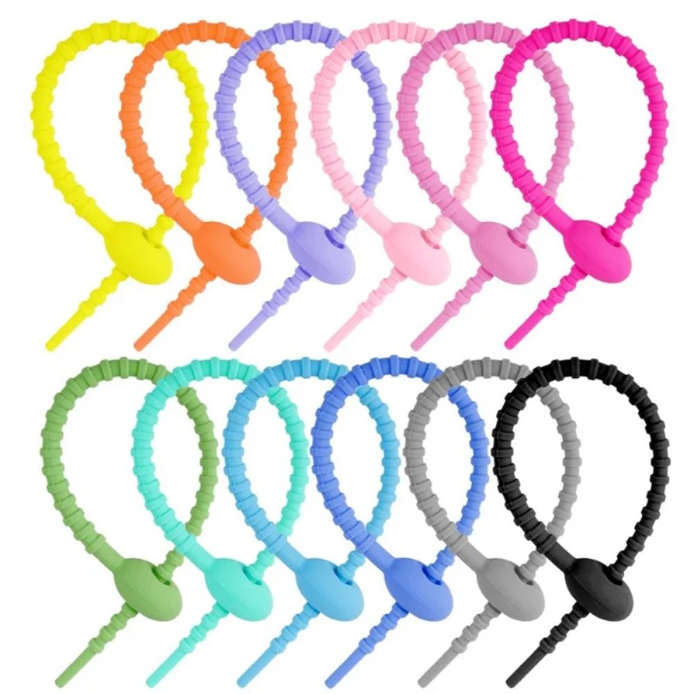 10Pcs/Set Tadpole Shaped Cable - Cable Winder Keychain recension och pris