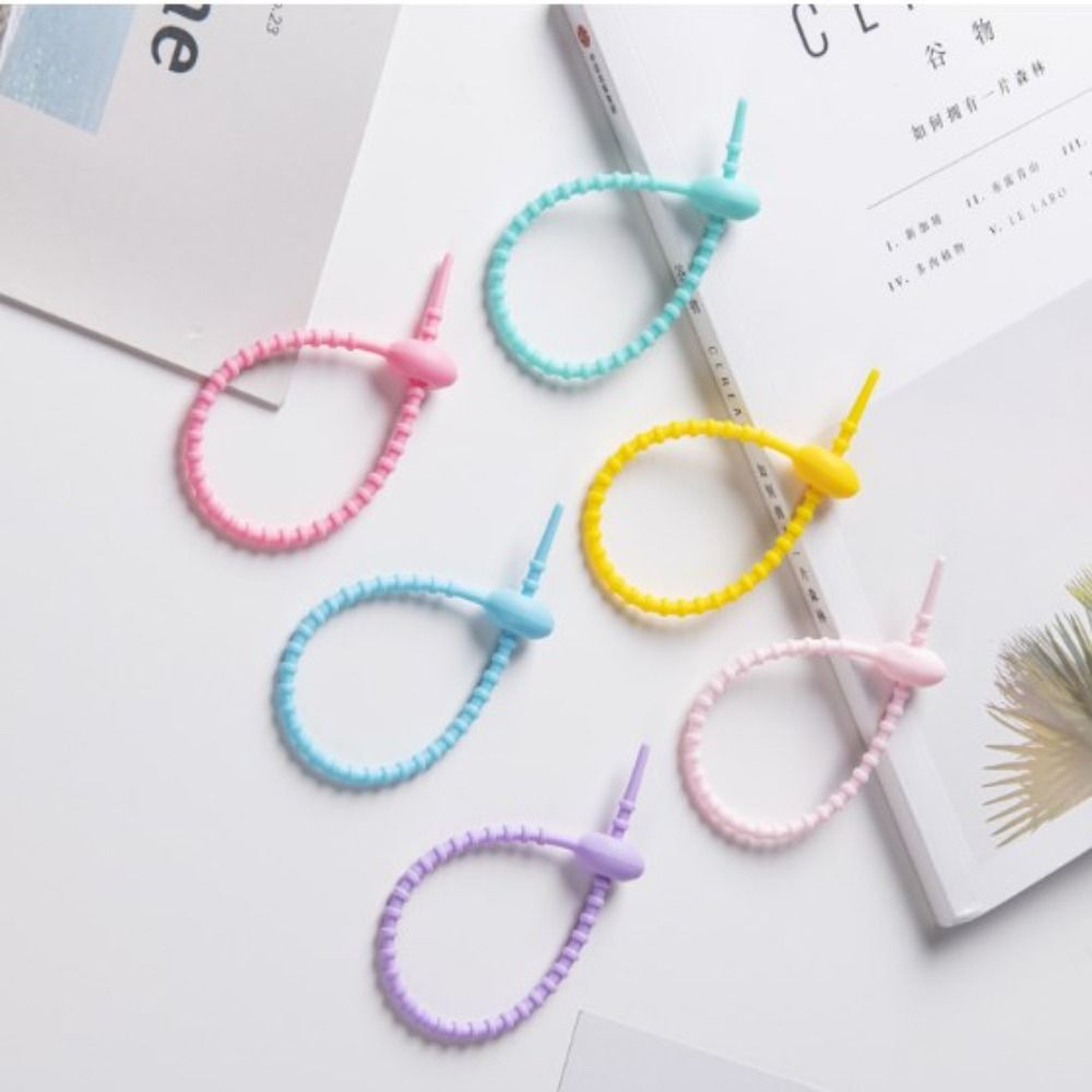 10Pcs/Set Tadpole Shaped Cable - Cable Winder Keychain recension och pris