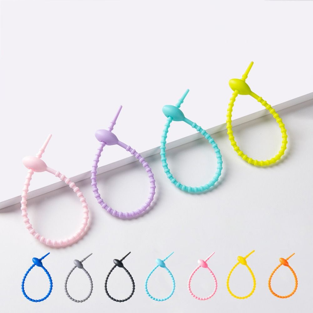 10Pcs/Set Tadpole Shaped Cable - Cable Winder Keychain recension och pris