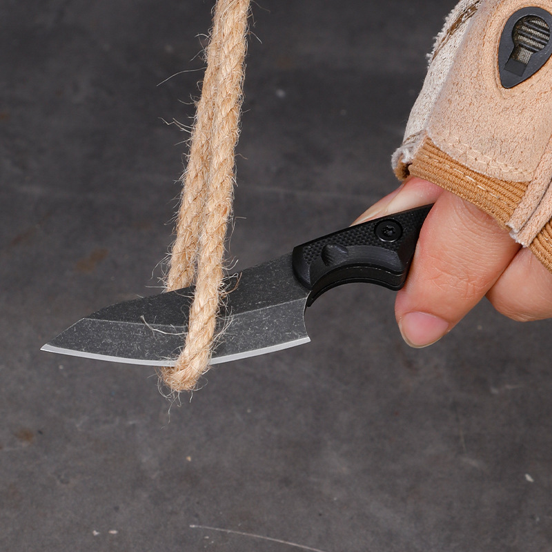5CR15 Stainless Steel Small Fi - Edc Pocket Carry Fixed Blade recension och pris