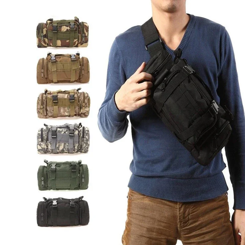 Duffel Waist Bag Molle Waterpr - Edc Carry Fanny Pack recension och pris