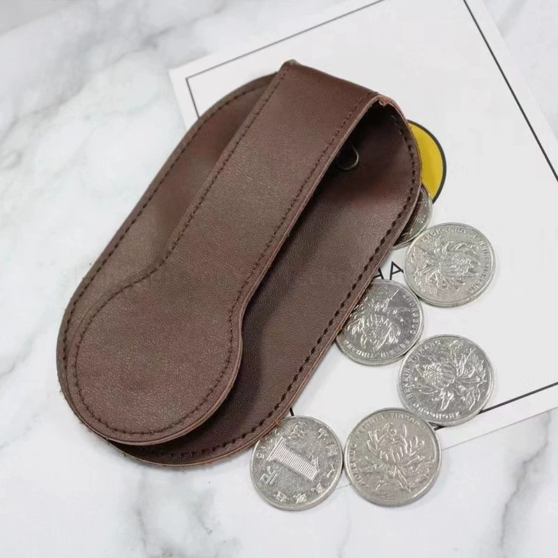 Women's EDC Safety Coin Purse  - Leather Edc. Carry Pouch recension och pris