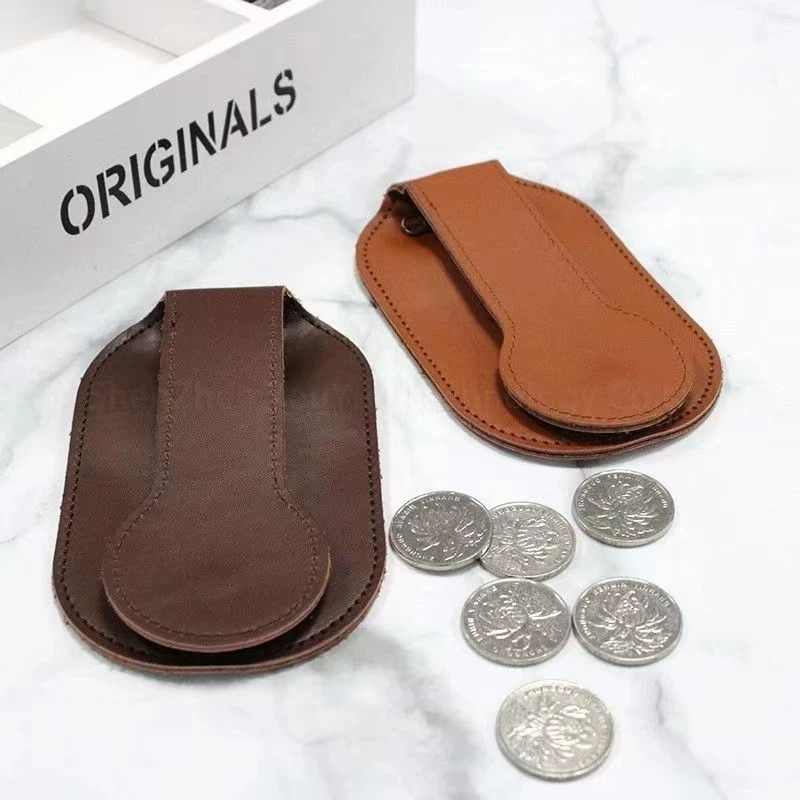 Women's EDC Safety Coin Purse  - Leather Edc. Carry Pouch recension och pris