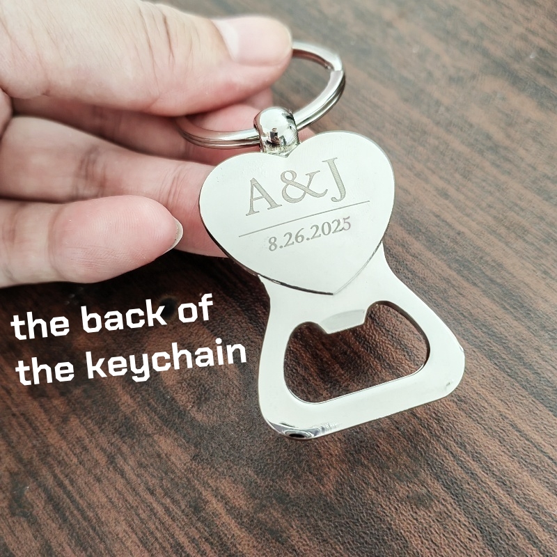 Personalized Engraved Stainles - Bottle Opener Keyring recension och pris