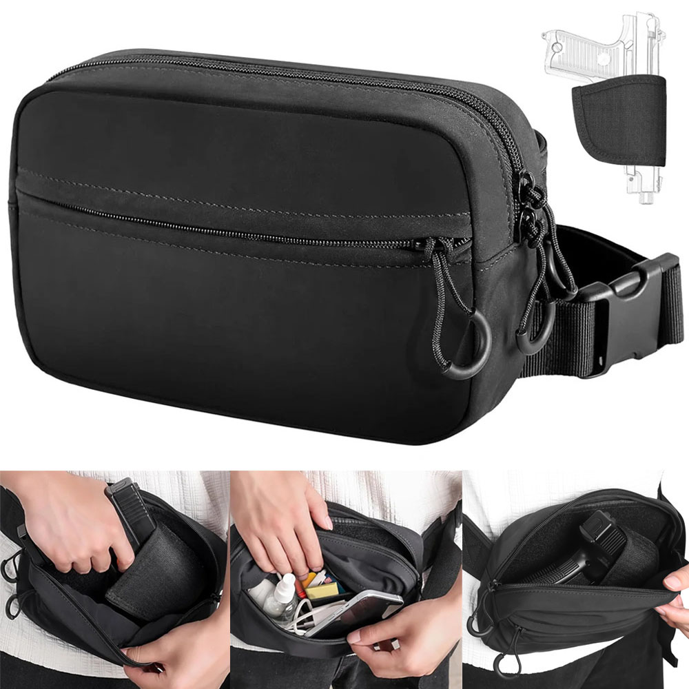 Concealed Carry Gun Bag Pistol - Edc Carry Fanny Pack recension och pris
