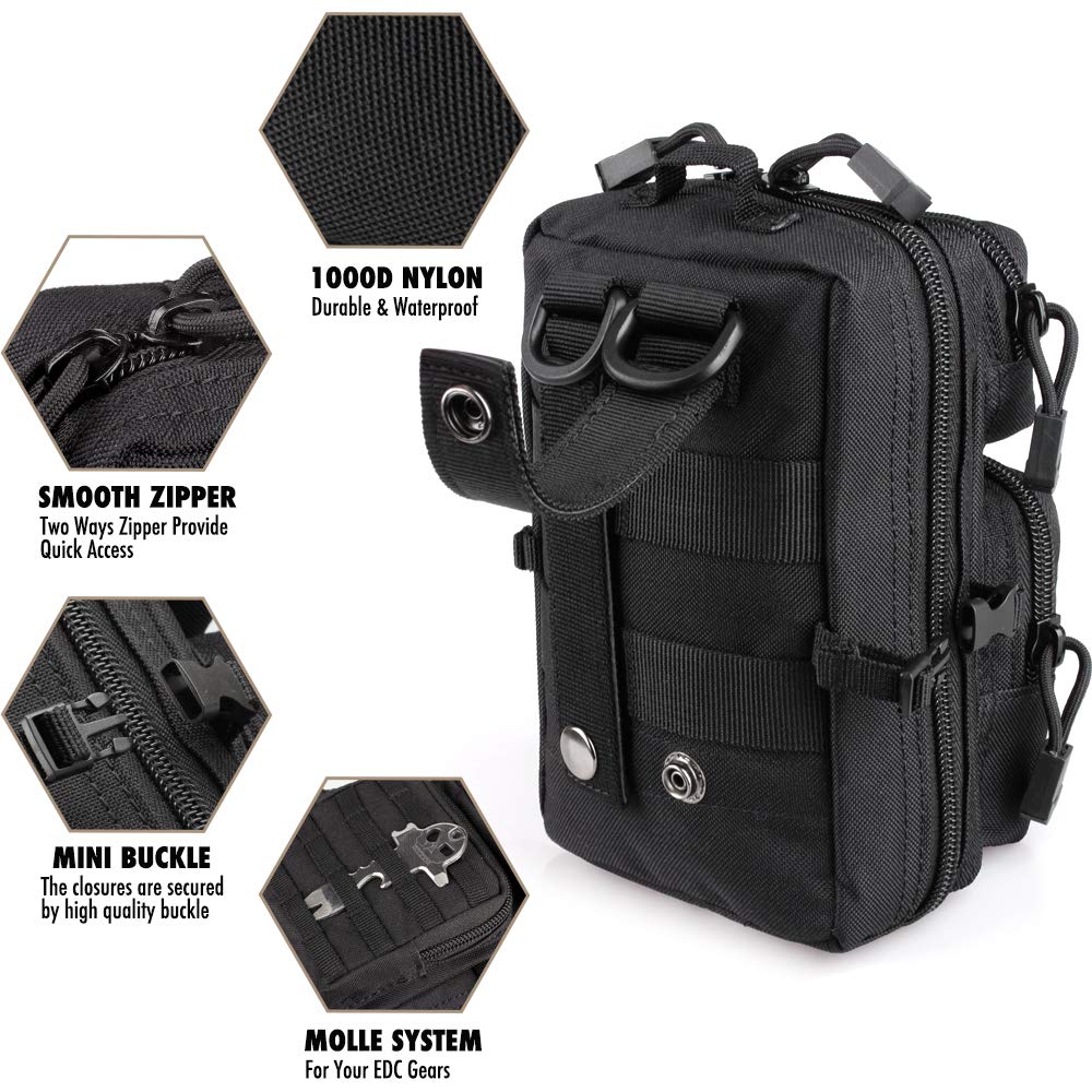 Tactical Molle Utility Pouch,  - Edc Carry Box recension och pris