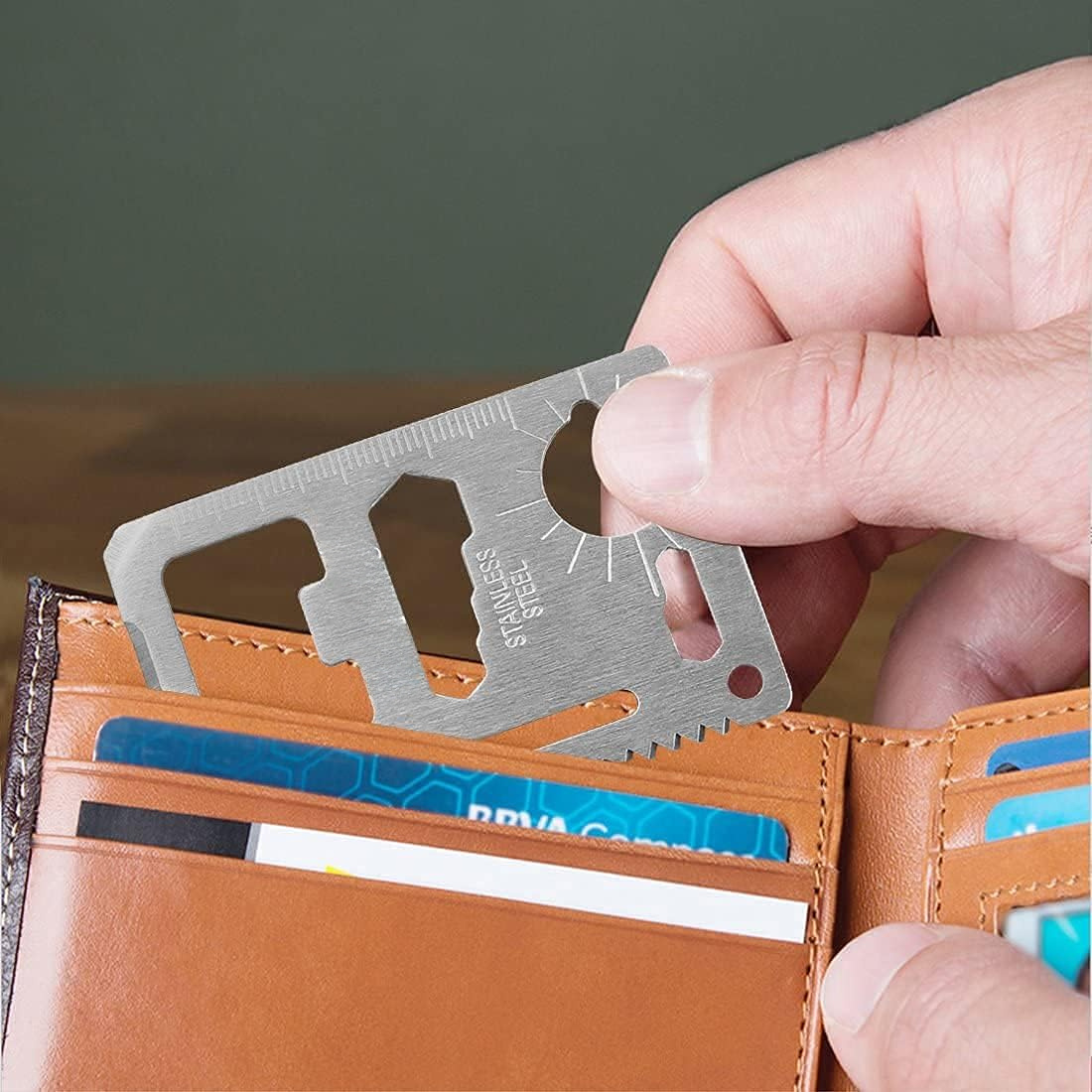 Pocket Tool Multifunction Cred - Edc Carry Card recension och pris