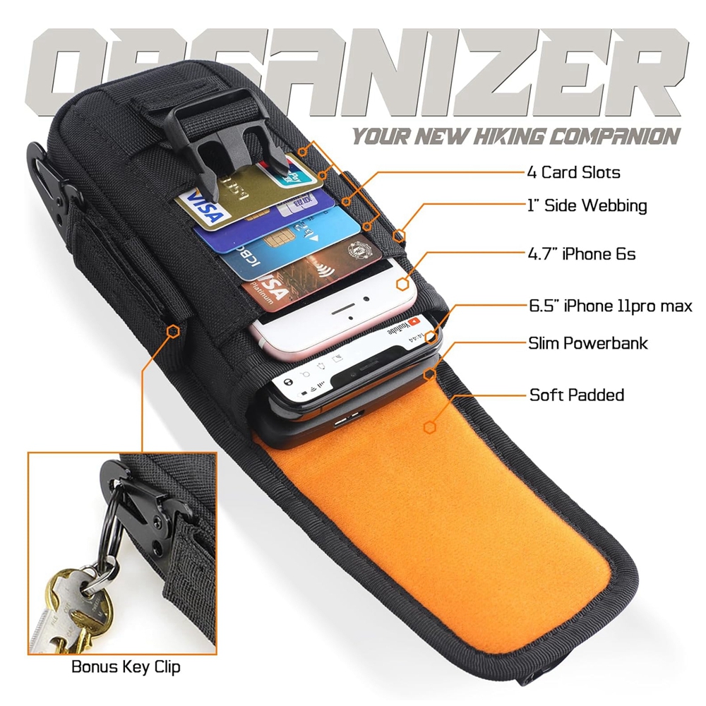 Tactical Phone Pouch Molle,Sma - Edc Carry Card recension och pris