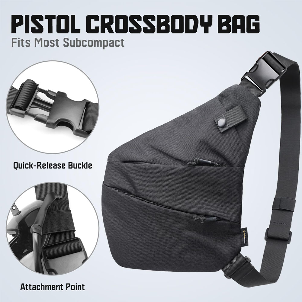 Tactical Concealed Gun Carry B - Edc Carry Handgun recension och pris