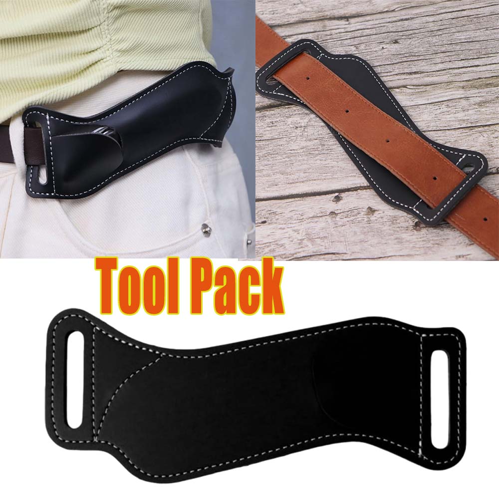 5 Inch Folding Knife Holster E - Leather Edc. Carry Pouch recension och pris