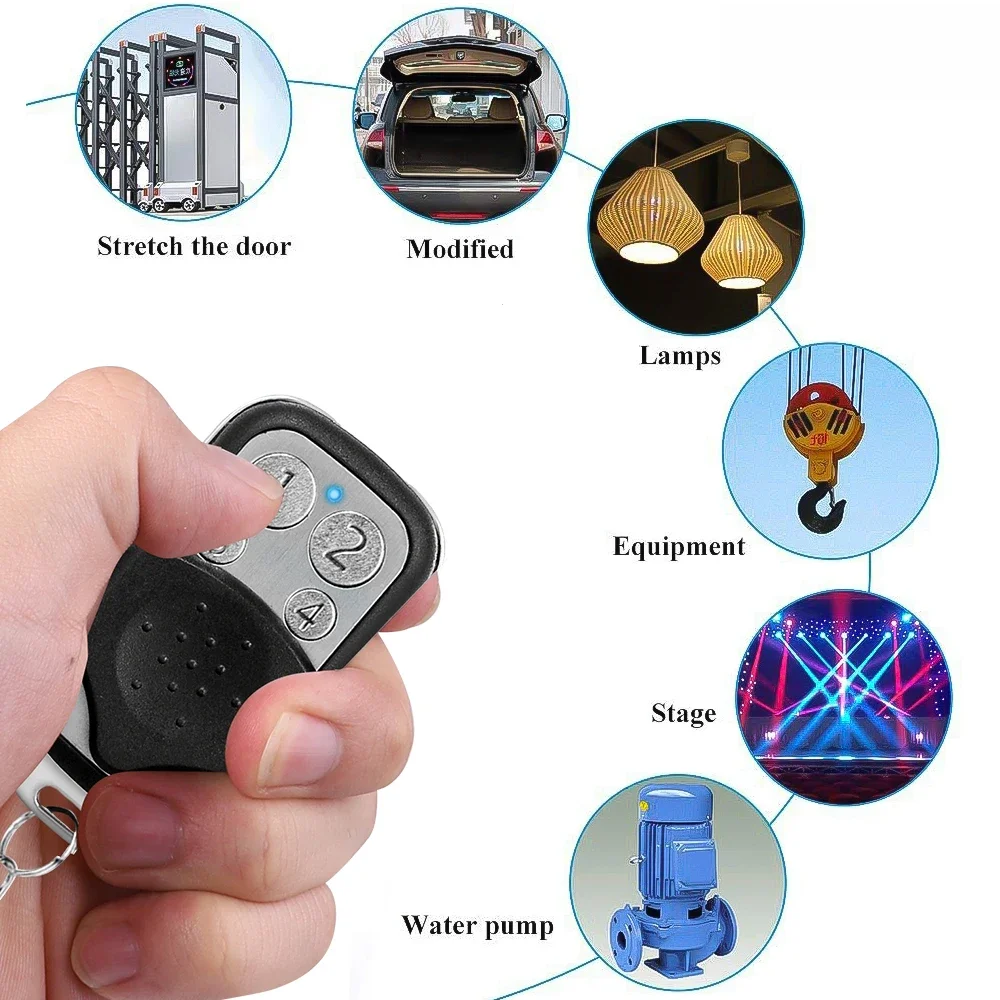 1/50PCS Remote Control 433MHz  - Bottle Opener Keyring recension och pris