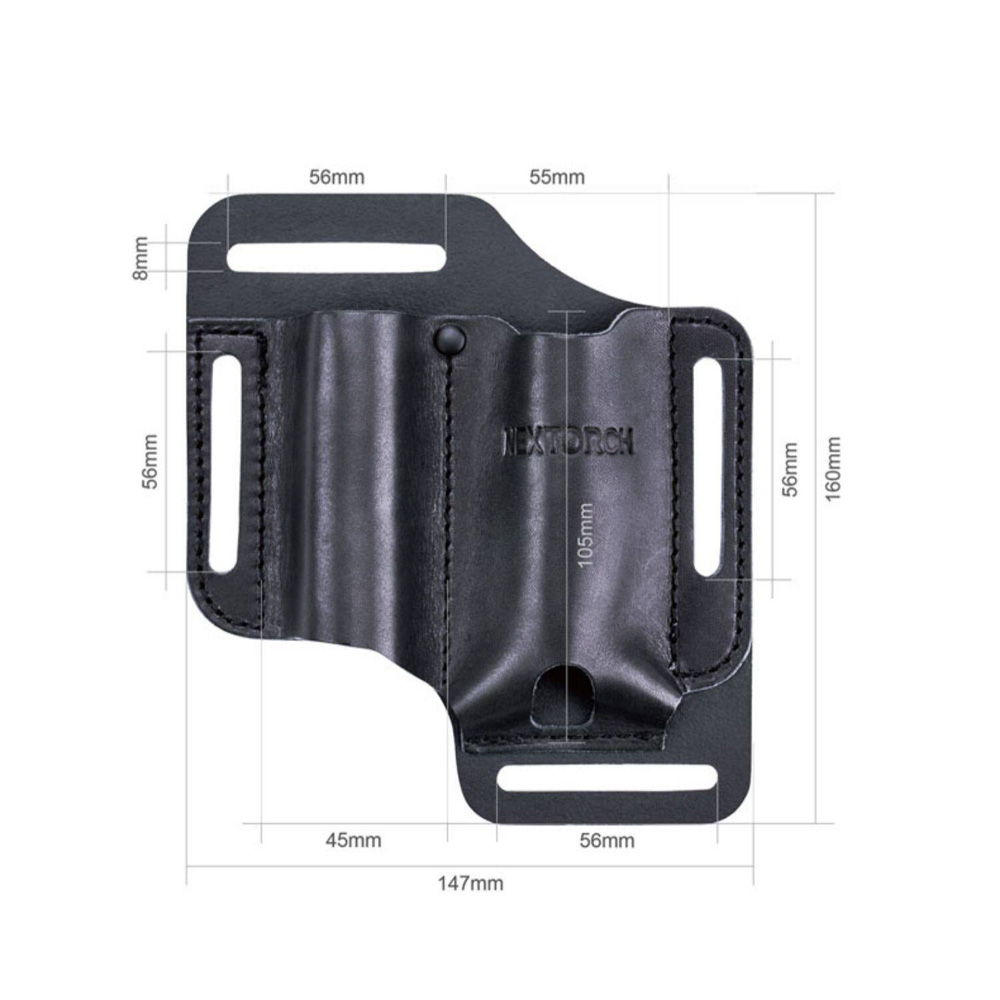 1PC. Leather EDC Pouch for Fla - Leather Edc. Carry Pouch recension och pris