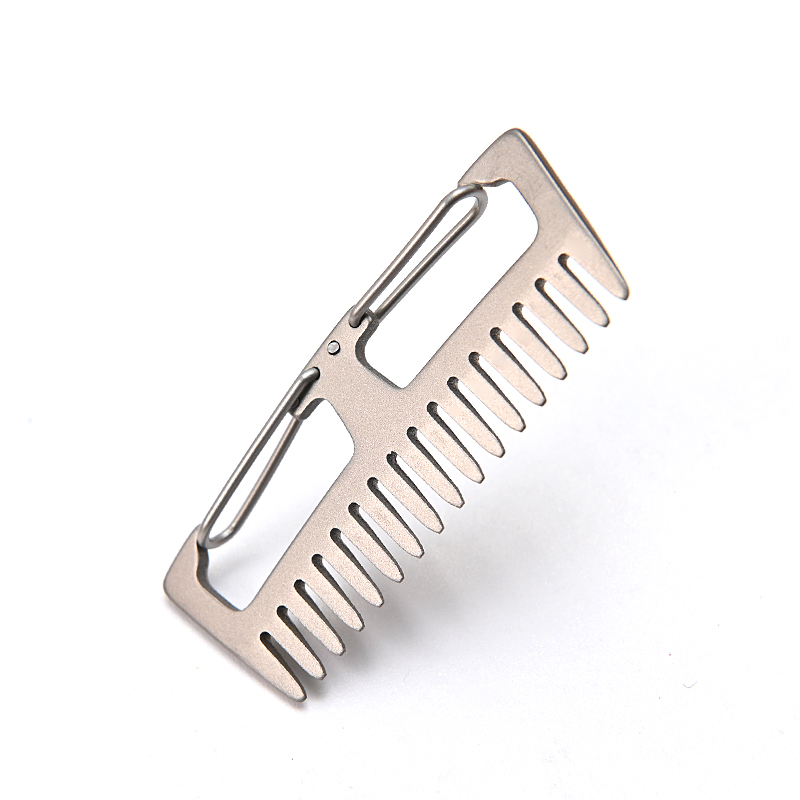 Titanium Alloy Comb EDC Multi- - Comb Pocket Titanium recension och pris