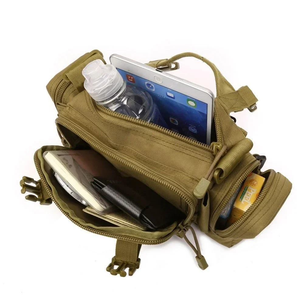 Duffel Waist Bag Molle Waterpr - Edc Carry Fanny Pack recension och pris