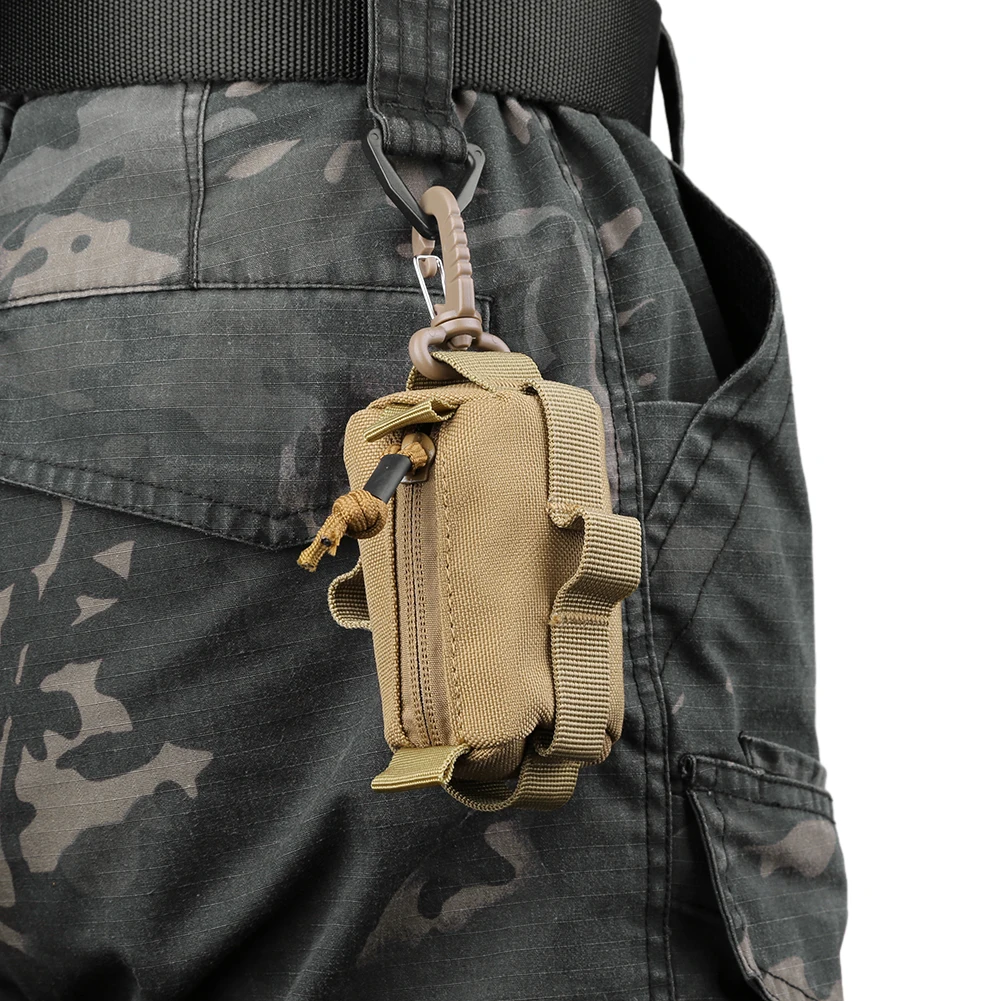 Tactical EDC Pouch Zipper Key  - Edc Carry Card recension och pris