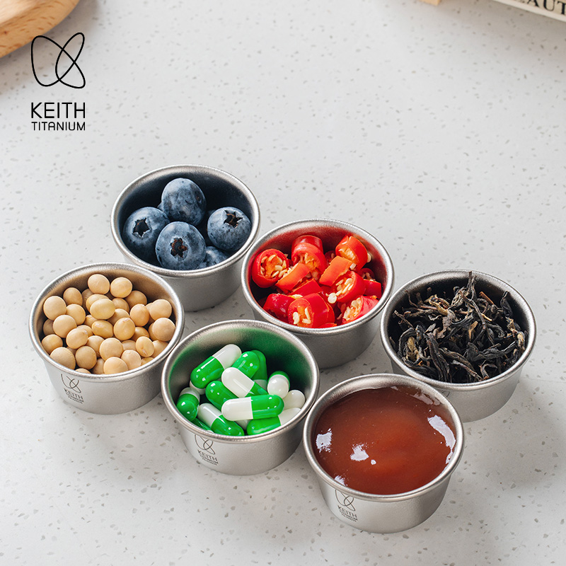 KEITH 4Pcs Mini Pure Titanium  - Edc Carry Pocket Pouch recension och pris