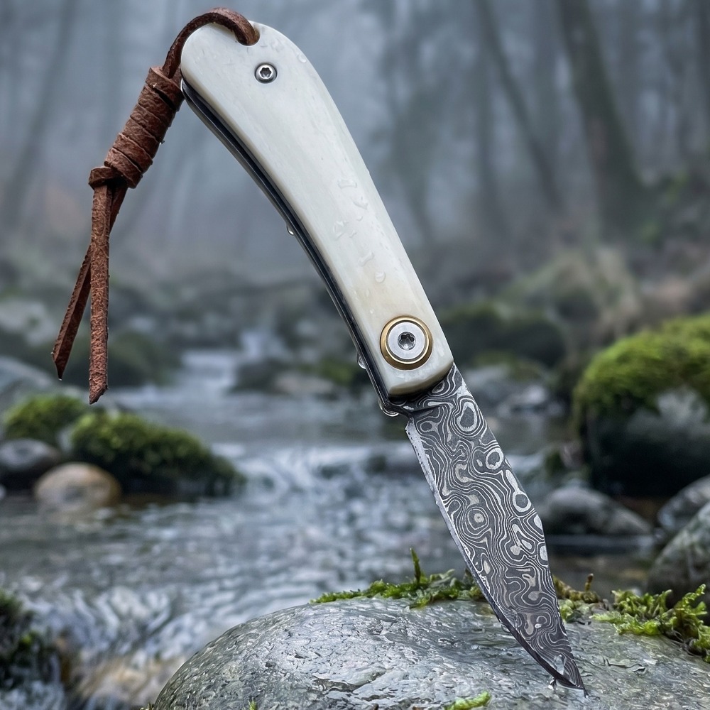 Outdoor Folding Knife Bull Bon - Edc Concealed Carry Knife recension och pris