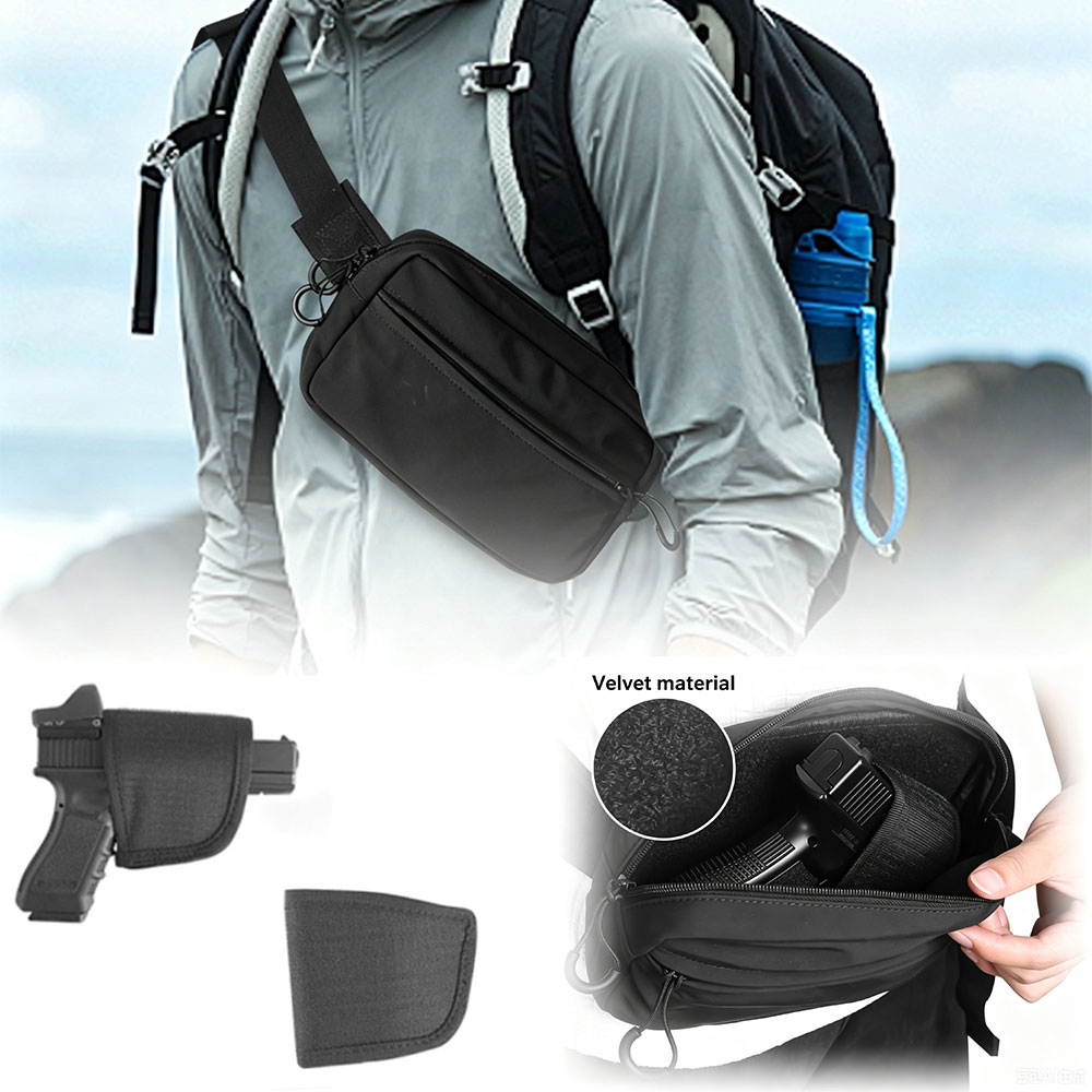 Concealed Carry Waist Bag Tact - Edc Carry Fanny Pack recension och pris
