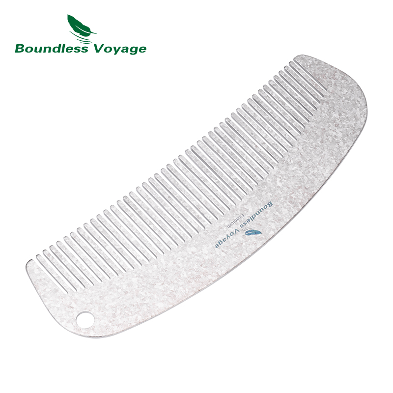Boundless Voyage Titanium Comb - Comb Pocket Titanium recension och pris
