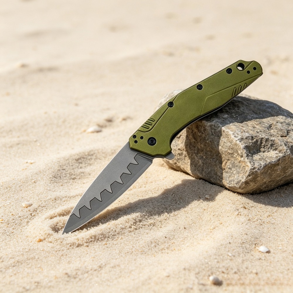 1812 EDC Foldable Pocket Knife - Edc Concealed Carry Knife recension och pris