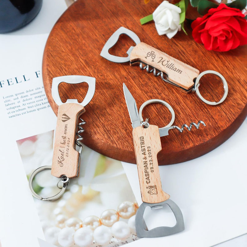 Custom Engraved Logo Bottle Op - Bottle Opener Keyring recension och pris