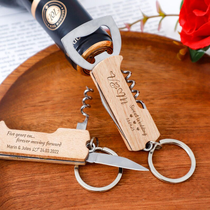 Custom Engraved Logo Bottle Op - Bottle Opener Keyring recension och pris