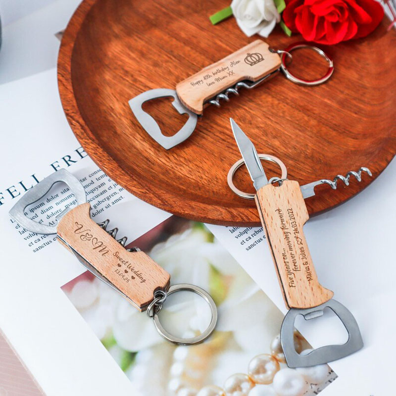 Custom Engraved Logo Bottle Op - Bottle Opener Keyring recension och pris