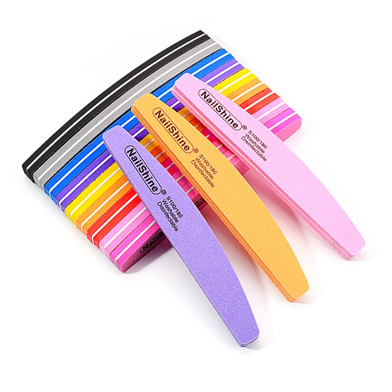 10/30pcs Double-sided Nail Fil - Nail File Titanium recension och pris