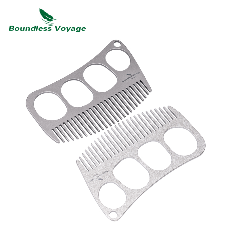Boundless Voyage Titanium Hand - Comb Pocket Titanium recension och pris