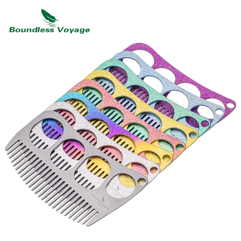 Boundless Voyage Titanium Hand - Comb Pocket Titanium recension och pris
