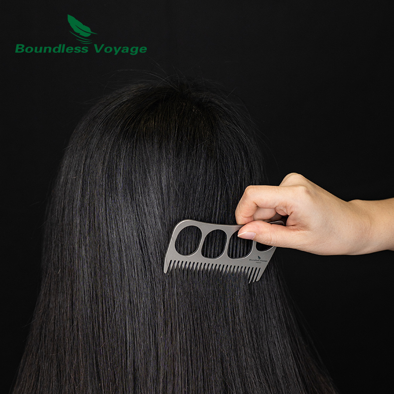 Boundless Voyage Titanium Hand - Comb Pocket Titanium recension och pris