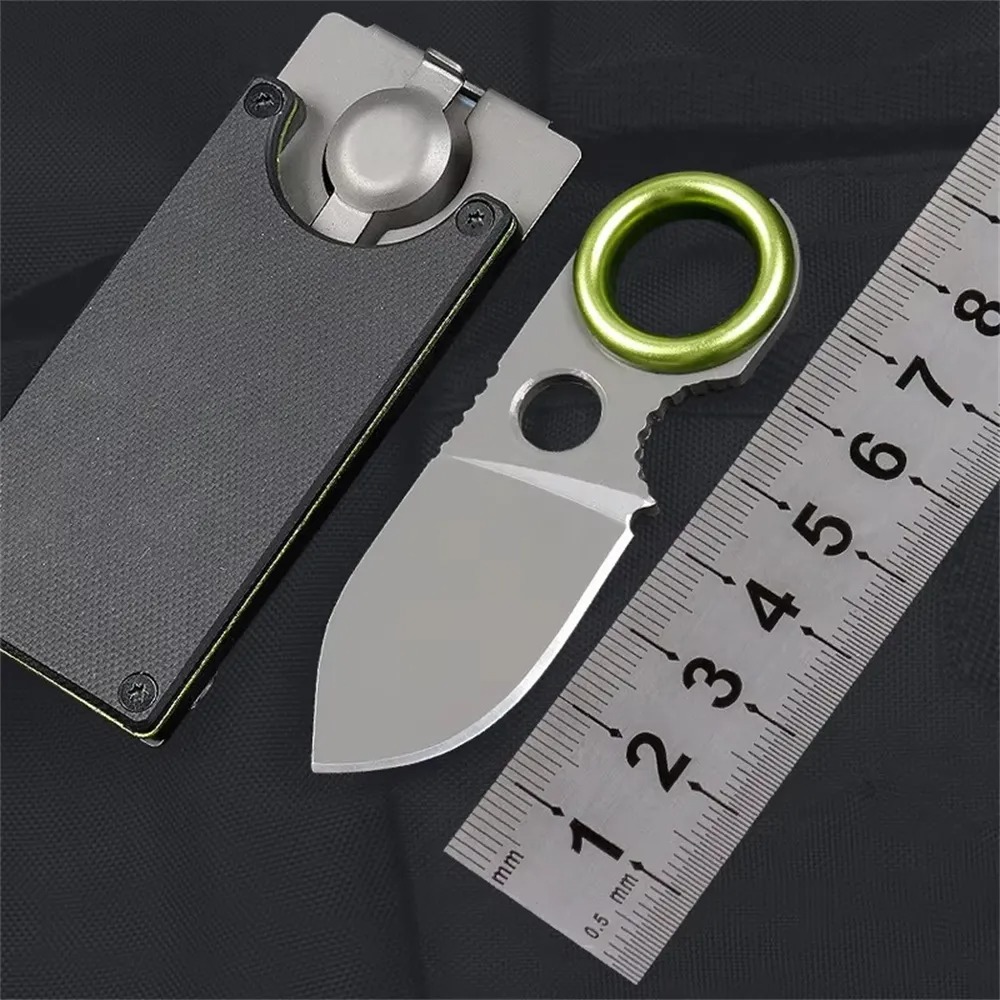 Mini EDC Ring Fixed Blade Knif - Edc Pocket Carry Fixed Blade recension och pris